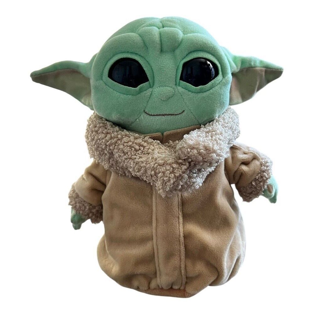 Star Wars Mattel Mandalorian The Child‎ Baby Yoda Grogu Plush Stuffed Movie 8"